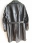 Мъжки кожен реглан,кожена шуба ,манто L 52/54, снимка 2