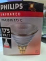 Лампа Philips инфрачервена 175 W, 230 V, PAR38, снимка 1
