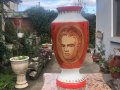 Ваза Уникална порцеланова ваза от 1967 г.Никола Й.Вапцаров!!!, снимка 6