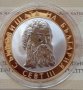 Сребърна монета 10 лева 2008 "Севт III", снимка 2