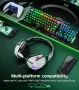 Нови Компютърни слушалки Vakedy Gaming с микрофон и завладяващ звук, снимка 4