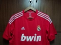 Real Madrid Cristiano Ronaldo Adidas оригинална тениска фланелка екип Реал Мадрид Роналдо червен, снимка 3