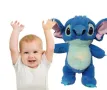 Stitch, плюшена бебешка играчка, с мелодия и светлина, снимка 3