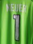 Germany Manuel Neuer Adidas оригинална вратарска тениска фланелка Германия Нойер размер М, снимка 3