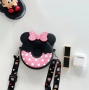 Силиконова чанти Мини Маус, Hello kitty, Labubu, Stitch, Minnie mouse, Лило и Стич , снимка 3