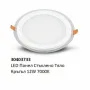 LED панел със стъклено тяло – 6W, 12W, 18W (4000K/7000K), снимка 3