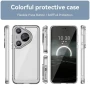 Huawei Pura 70 Pro / 70 Pro+ Силиконов Калъф Transparent TPU и Протектор, снимка 2