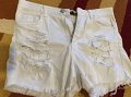 Нови бели къси гащи, снимка 1 - Къси панталони и бермуди - 38064846