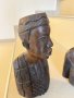 Абаносови глави комплект Африкански стари, снимка 2