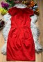 Червена рокля Манго, снимка 1 - Рокли - 40647361