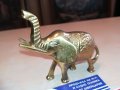 СЛОН-МЕД/МЕСИНГ-ВНОС ХОЛАНДИЯ-10Х9Х5СМ, снимка 5