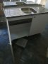 Кухненски шкаф с мивка бордова 120/50, снимка 4