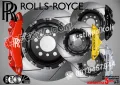 Rolls-Royce надписи за капаци на спирачни апарати стикери , снимка 1