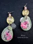 Ръчно рисувани обеци от SiDona fashion&jewelery, снимка 1
