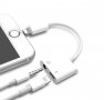 Преходник за Iphone Слушалки от Lightning към 3.5мм Apple, снимка 1 - Аксесоари за Apple - 37539757