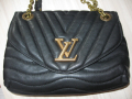 Louis Vuitton оригинална дамска чанта естествена кожа, снимка 2