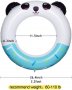 Нов Детски надуваем пояс Панда за над 4 години Син Играчка за басейни, снимка 7