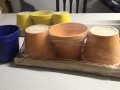Кашпи на едро и дребно кашпи за цветя 1.9 лв керамика печени на 1000°C, снимка 2
