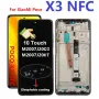 Дисплей за Xiaomi Poco X3, X3 Pro, NFC, LCD, тъч скрийн, с рамка, екран, M2007J20CG, LED, снимка 2