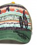 Desigual зелена бейзболна шапка с козирка "Go With the Flow", снимка 2