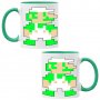 Чаша Super Mario Luigi 8-b,Керамична Чаша, Кафе Чай, Игра,Изненада,Подарък,Повод,Празник,Рожден Ден, снимка 2