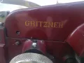 GRITZNER двойна машина за ръчно управление. Старинна, масивна за професионална употреба! Много масив, снимка 11