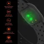 Гривна за монитор на сърдечния ритъм COOSPO HW807, Bluetooth 5.0 ANT+ HRM с LED индикатор, снимка 2
