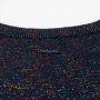 Desigual Maka дамски пуловер с ламе и пайети, снимка 4