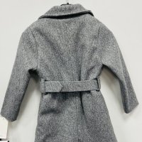 Дебело палто с колан и портомоне, снимка 3 - Детски якета и елеци - 42940289