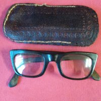 Очила и калъф 50-те г., снимка 2 - Антикварни и старинни предмети - 28156430