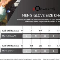 FINGER TEN комплект от два броя дясни  ръкавици за голф водоустойчиви XL размер НОВИ, снимка 4 - Голф - 38629858