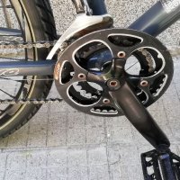 алуминиев велосипед carrera 26 цо 2x8 ск shimano аиро капли две дискови сперачки много запазено , снимка 6 - Велосипеди - 38145911