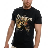 Нова мъжка тениска с дигитален печат на музикалната група SABATON - The Great War с гръб, снимка 6 - Тениски - 37697538