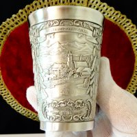Чаша от калай Höchenschwand. , снимка 8 - Антикварни и старинни предмети - 37783591