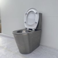 Тоалетна чиния моноблок  неръждаема стомана, снимка 6 - Обзавеждане на кухня - 43835718