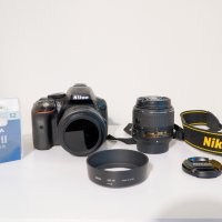 Фотоапарат NIKON D5300 18-55 VR II Kit, снимка 2 - Фотоапарати - 43975884