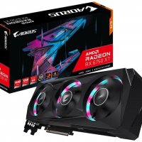 GIGABYTE AORUS Radeon RX6750 XT ELITE 12GB, снимка 1 - Видеокарти - 36796778