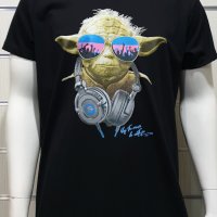 Нова мъжка тениска с трансферен печат Йода, Междузвездни войни (Star Wars), снимка 5 - Тениски - 34666946