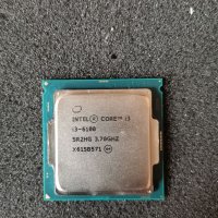 Intel Core I3-6100 SR2HG 3700MHz L2-512KB L3-3MB TDP-51W Socket 1151, снимка 1 - Процесори - 37756372