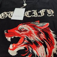Тениска Gucci Wolf, снимка 2 - Тениски - 35139919