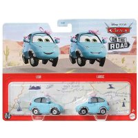 Оригинален комплект колички Cars - Lisa &  Louise /On The Road / Disney / Pixar, снимка 1 - Коли, камиони, мотори, писти - 43336345