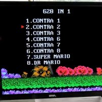  Телевизионна Ретро игра/конзола с 620 вградени игри Супер Марио, Contra, снимка 2 - Други игри и конзоли - 43002662