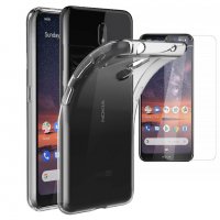 Nokia 3.2 - Силиконов Прозрачен Кейс Гръб 0.5MM, снимка 2 - Калъфи, кейсове - 32633315