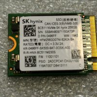 256GB SSD диксове M2-2230 (30мм,nVme,Отлични), снимка 2 - Твърди дискове - 44063687