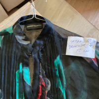 Блуза шифон цветна, снимка 4 - Блузи с дълъг ръкав и пуловери - 44853924