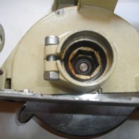 Bosch-Приставка Ръчен Циркуляр За Бормашина-Немска-Бош--Почти Нова-С Диск, снимка 12 - Други инструменти - 28288291