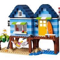 Употребявано Lego Creator - Ваканция на плажа 31063, снимка 3 - Конструктори - 43676317