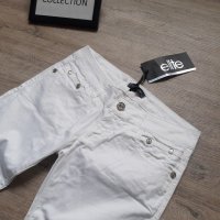 Нов бял дамски панталон Elite на намаление, снимка 3 - Панталони - 28567619