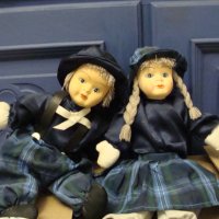 Колекционерски порцеланови кукли Двойка Бавария , снимка 2 - Колекции - 28664804