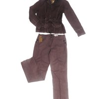 Дамски дънков костюм - нов - сако и панталон, снимка 1 - Костюми - 43120847